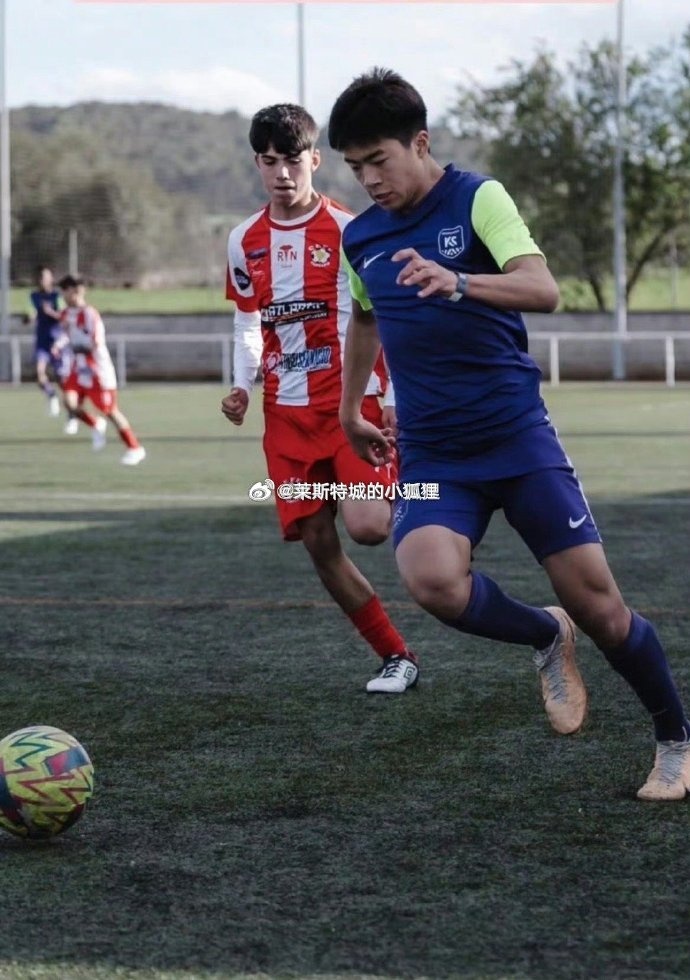  效力巴達(dá)洛納U16的中國球員汪修昊，入選西班牙加泰羅尼亞大區(qū)隊